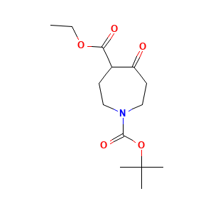 1-tert-Butyl 4-ethyl 5-oxoazepane-1,4-dicarboxylate
