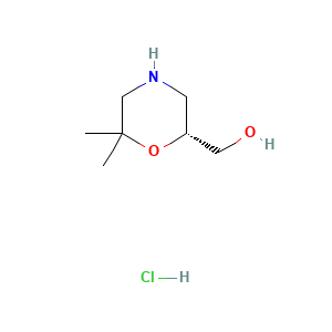 [(2R)-6,6-dimethylmorpholin-2-yl]methanol hydrochloride