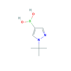 (1-(tert-Butyl)-1H-pyrazol-4-yl)boronic acid