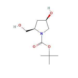 tert-Butyl (2R,4R)-4-hydroxy-2-(hydroxymethyl)pyrrolidine-1-carboxylate