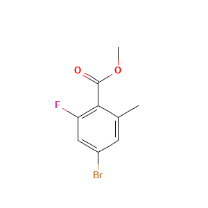 Methyl 4-bromo-2-fluoro-6-methylbenzoate
