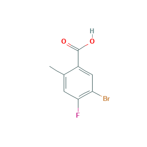 5-Bromo-4-fluoro-2-methylbenzoic acid
