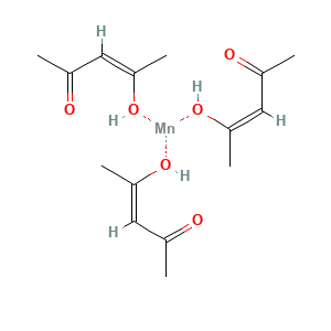 Manganese, tris(2,4-pentanedionato-O,O')-, (OC-6-11)-