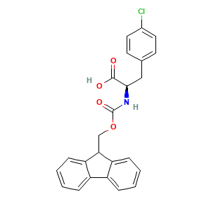 (R)-2-((((9H-fluoren-9-yl)methoxy)carbonyl)amino)-3-(4-chlorophenyl)propanoic acid