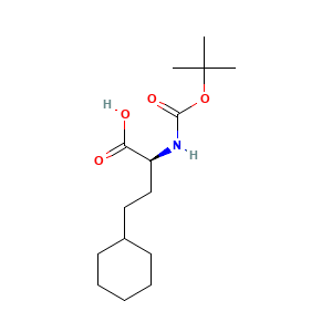 (2S)-2-(((tert-butoxy)carbonyl)amino)-4-cyclohexylbutanoic acid