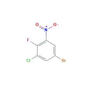5-Bromo-1-chloro-2-fluoro-3-nitrobenzene