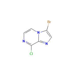 3-Bromo-8-chloroimidazo[1,2-a]pyrazine