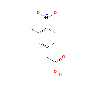 2-(3-Methyl-4-nitrophenyl)acetic acid