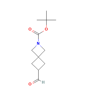 Tert-butyl 6-formyl-2-azaspiro(3.3)heptane-2-carboxylate