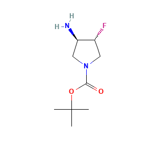 (3R,4R)-1-Boc-3-amino-4-fluoropyrrolidine