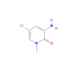 3-Amino-5-chloro-1-methyl-1,2-dihydropyridin-2-one