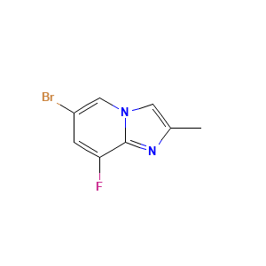 6-Bromo-8-fluoro-2-methylimidazo(1,2-a)pyridine
