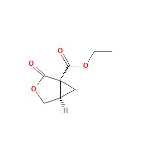 ethyl (1S,5R)-2-oxo-3-oxabicyclo(3.1.0)hexane-1-carboxylate