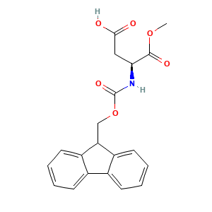 (S)-3-((((9H-fluoren-9-yl)methoxy)carbonyl)amino)-4-methoxy-4-oxobutanoic acid