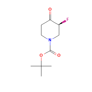 t-Butyl (3S)-3-fluoro-4-oxopiperidine-1-carboxylate