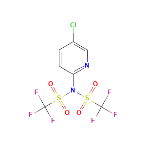 N-(5-chloropyridin-2-yl)-1,1,1-trifluoro-N-trifluoromethanesulfonylmethanesulfonamide