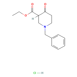 Ethyl 1-benzyl-4-oxopiperidine-3-carboxylate hydrochloride