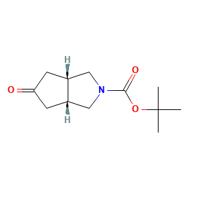 cis-tert-Butyl 5-oxohexahydrocyclopenta[c]pyrrole-2(1H)-carboxylate