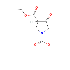 1-tert-Butyl 3-ethyl 4-oxopyrrolidine-1,3-dicarboxylate