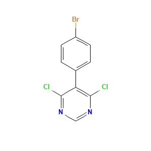 5-(4-Bromophenyl)-4,6-dichloropyrimidine