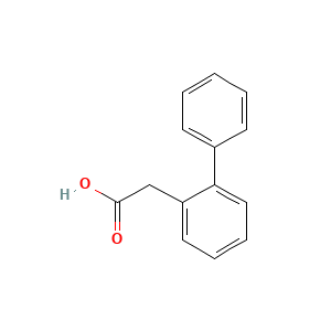 Biphenylylacetic acid
