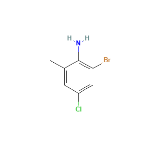 2-Bromo-4-chloro-6-methylbenzenamine