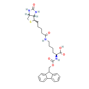 Fmoc-Lys(biotinyl)-OH