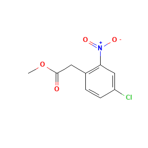 Methyl 2-(4-chloro-2-nitrophenyl)acetate