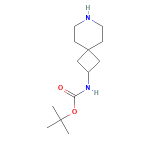 Carbamic acid, N-7-azaspiro(3.5)non-2-yl-, 1,1-dimethylethyl ester