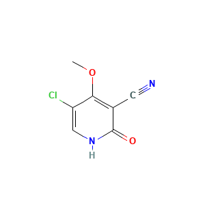 5-Chloro-4-methoxy-2-oxo-1,2-dihydropyridine-3-carbonitrile