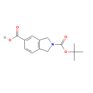2-((tert-butoxy)carbonyl)-2,3-dihydro-1H-isoindole-5-carboxylic acid