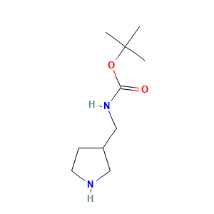 tert-butyl N-((pyrrolidin-3-yl)methyl)carbamate