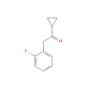 1-Cyclopropyl-2-(2-fluorophenyl)ethanone