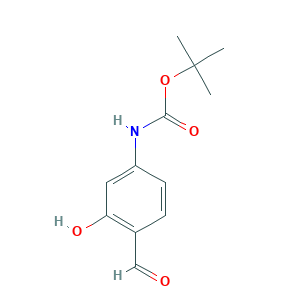 tert-Butyl (4-formyl-3-hydroxyphenyl)carbamate