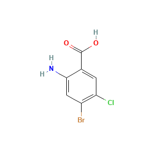 2-Amino-4-bromo-5-chlorobenzoic acid