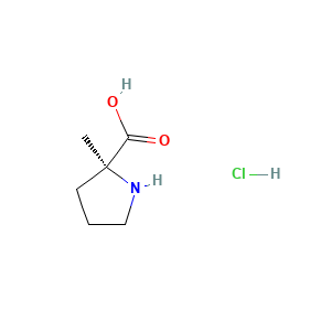 (S)-2-methylpyrrolidine-2-carboxylic acid hydrochloride