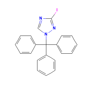 3-Iodo-1-trityl-1H-1,2,4-triazole