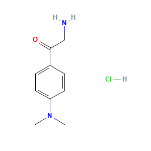 2-Amino-1-[4-(dimethylamino)phenyl]ethan-1-one hydrochloride