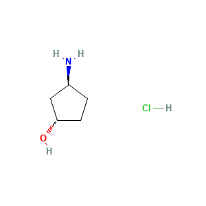 (1S,3S)-3-aminocyclopentan-1-ol hydrochloride