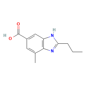 7-Methyl-2-propyl-1H-benzimidazole-5-carboxylic acid