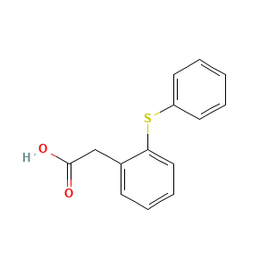 Acetic acid, (o-(phenylthio)phenyl)-