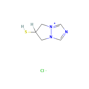 6,7-Dihydro-6-mercapto-5H-pyrazolo[1,2-a][1,2,4]triazolium chloride