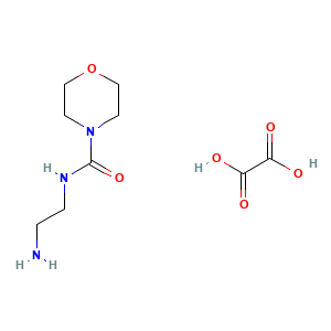 N-(2-aminoethyl)morpholine-4-carboxamide oxalate
