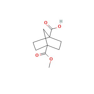 4-(Methoxycarbonyl)bicyclo(2.2.1)heptane-1-carboxylic acid