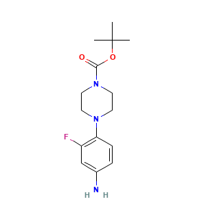 Tert-butyl 4-(4-amino-2-fluorophenyl)piperazine-1-carboxylate