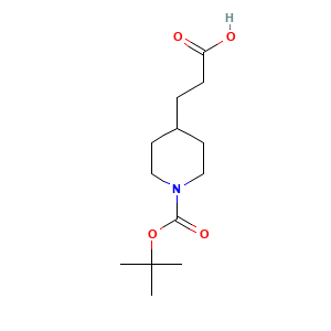 3-(1-((Tert-butoxy)carbonyl)piperidin-4-yl)propanoic acid