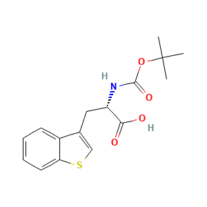 (S)-3-(Benzo[b]thiophen-3-yl)-2-((tert-butoxycarbonyl)amino)propanoic acid