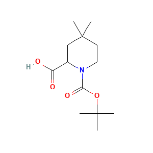 1-[(Tert-butoxy)carbonyl]-4,4-dimethylpiperidine-2-carboxylic acid