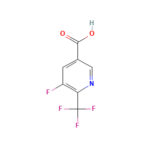 5-Fluoro-6-(trifluoromethyl)pyridine-3-carboxylic acid