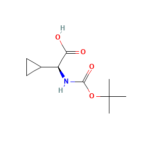 (S)-tert-Butoxycarbonylamino-cyclopropyl-acetic acid